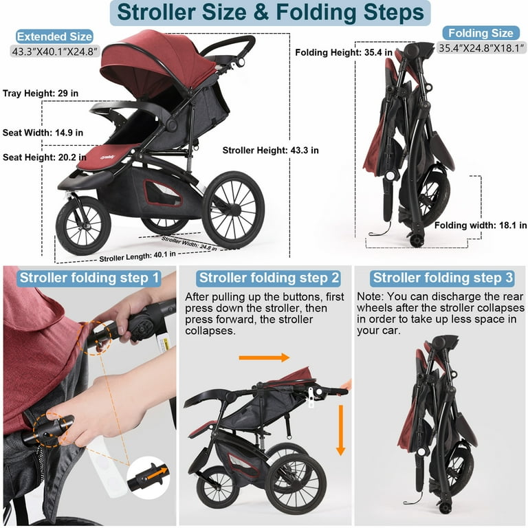 Collapse on sale bob stroller