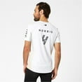 thumbnail image 6 of McLaren F1 Men's 2021 Team Lando Norris T-Shirt-White/Blue, 6 of 6