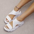 thumbnail image 5 of Utoimkio Slide Sandals for Women Sandals Women's Woven Mesh Flat Beach Shoes Casual Women's Shoes, 5 of 7