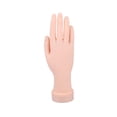 thumbnail image 1 of EeaseCA Professional Nail Art Practice Fake Hand Lifelike Training Hand Model Bendable Hand Manicure Practice Tool, 1 of 7