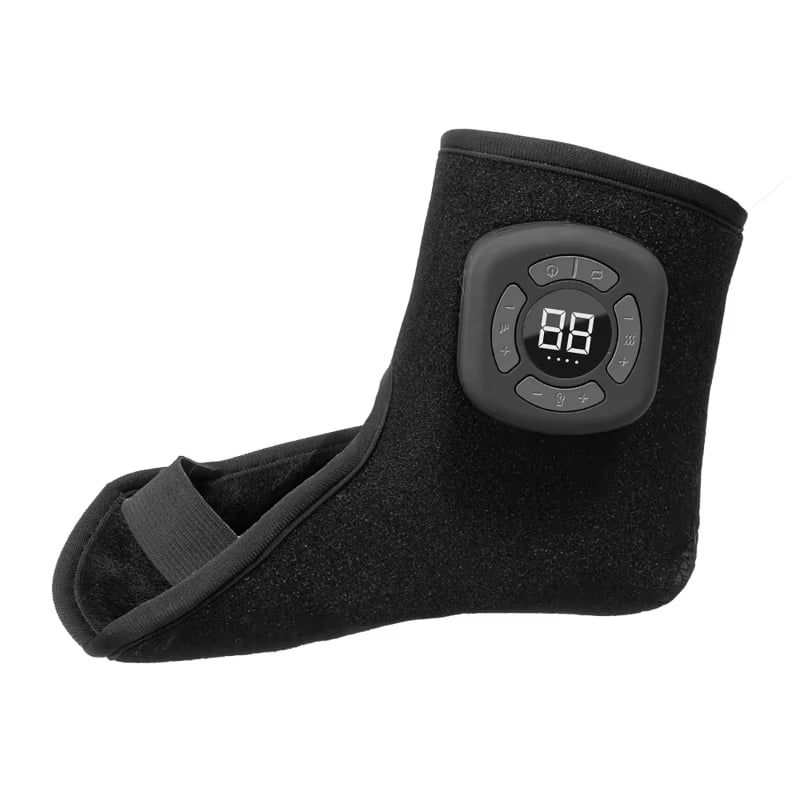 Foot massager with vibration compression function