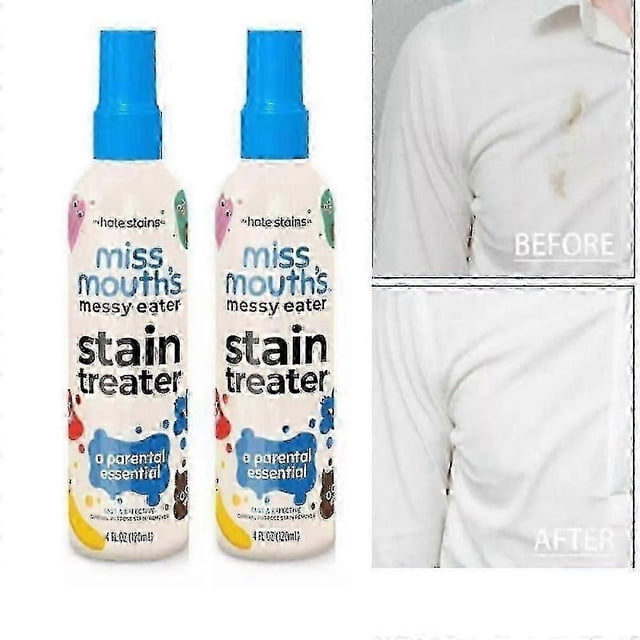 2pcs Miss Mouth's Messy Eater Stain Treater Spray 120ml 0619