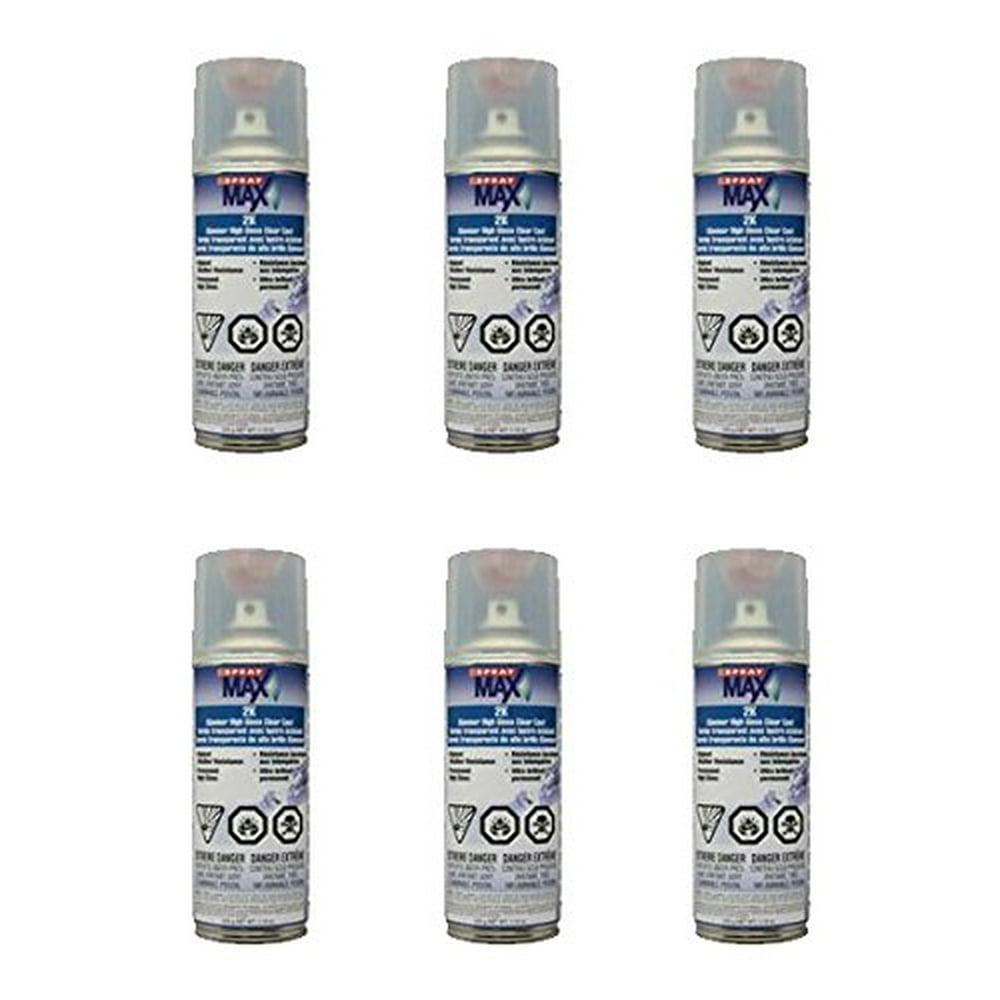 USC Spray Max 2k High Gloss Clearcoat Aerosol (6 PACK)