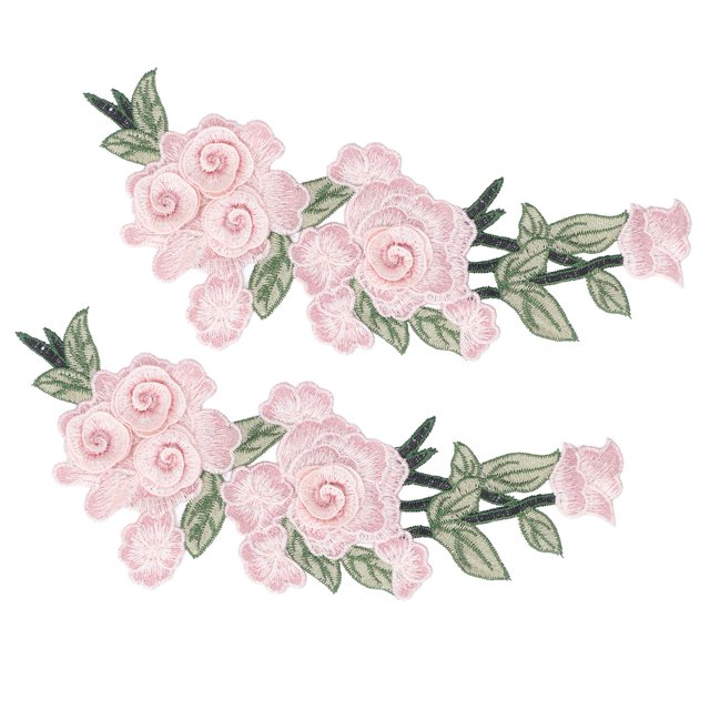 Embroidered Patch Flower Cotton DIY Clothing Accessories Suitable for Vests, Hats, Sewing, Decoration
