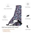 thumbnail image 3 of KLL Watercolor Marine Animals Microfiber Beach Towel Fast Drying,Extra Large 31.5"x63" Sand Free Beach Towel Super Lightweight Towels, 3 of 8