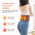 thumbnail image 2 of Rechargeable Heating Massage Belt Warm Compress Heating Belt Controller Red Light Heating Belt Warmer, 2 of 7
