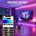 thumbnail image 5 of Smart Light Bulbs with Remote, RGB+CCT Color LED Light Bulbs Work with Alexa & Google Home, Multiple Scene and Music Sync Light Bulb, A19 9W 800LM, WiFi Bluetooth 2.4GHz No Hub Required, 2-Pack, 5 of 5