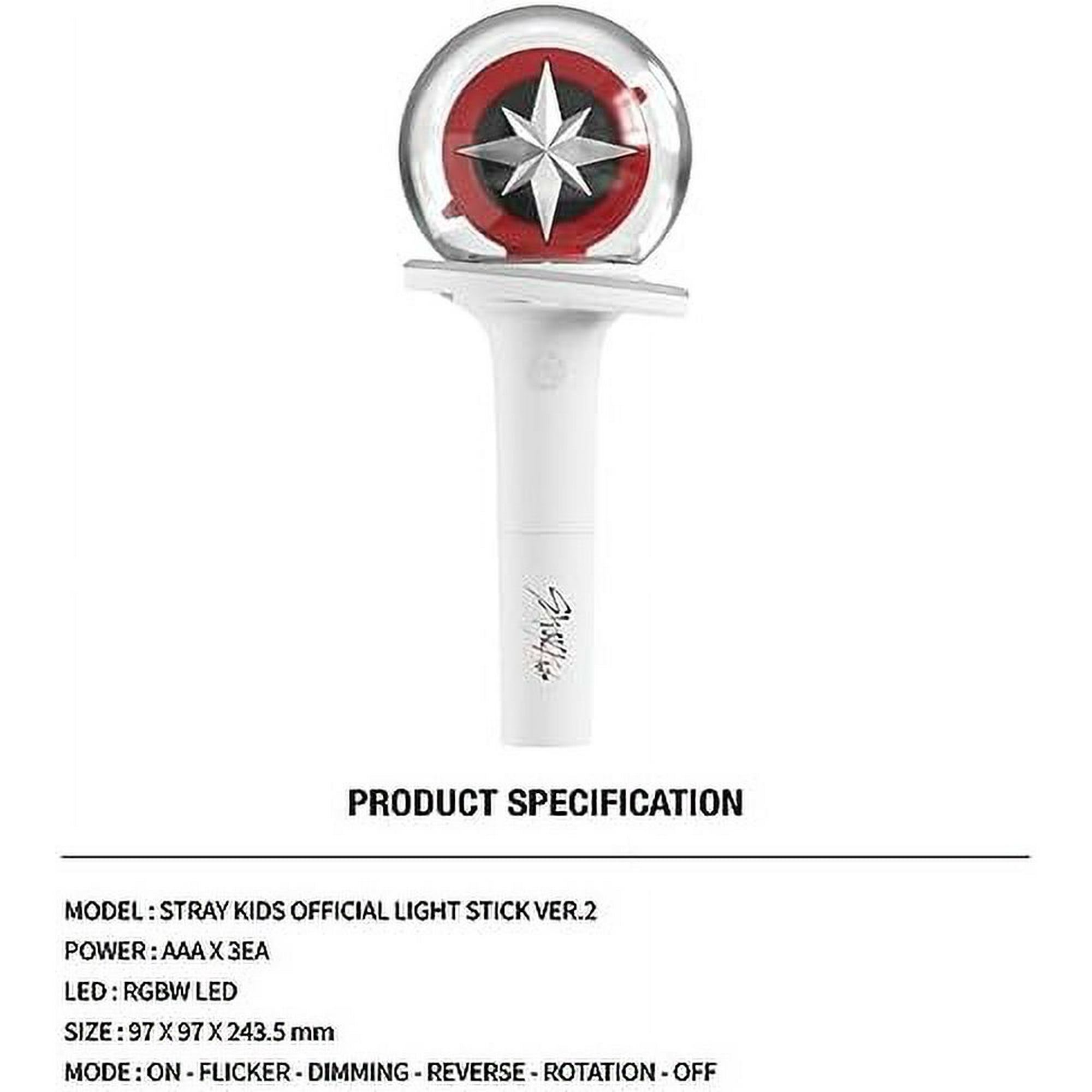 アイドル Stray Kids official LIGHT STICK RESTOCK) Stray Kids - OFFICIAL LIGHT STICK Ver.2 (with K
