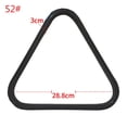 thumbnail image 3 of 25UC Billiard Balls Rack Positioning Rack Billiards Balls Holder Rack Pool Table Balls Holders for Playing Snooker for 44mm ball, 3 of 6