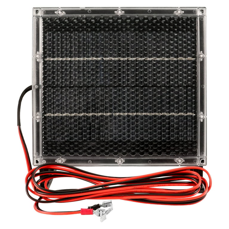 12V Solar Panel Charger for 12V 9Ah Aqua Vu Marcum Vexilar Battery 