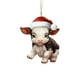 thumbnail image 1 of Decoración Navideña Personalizada, Regalo de Vaca, Adornos Colgantes para Árbol de Navidad, 1 of 4