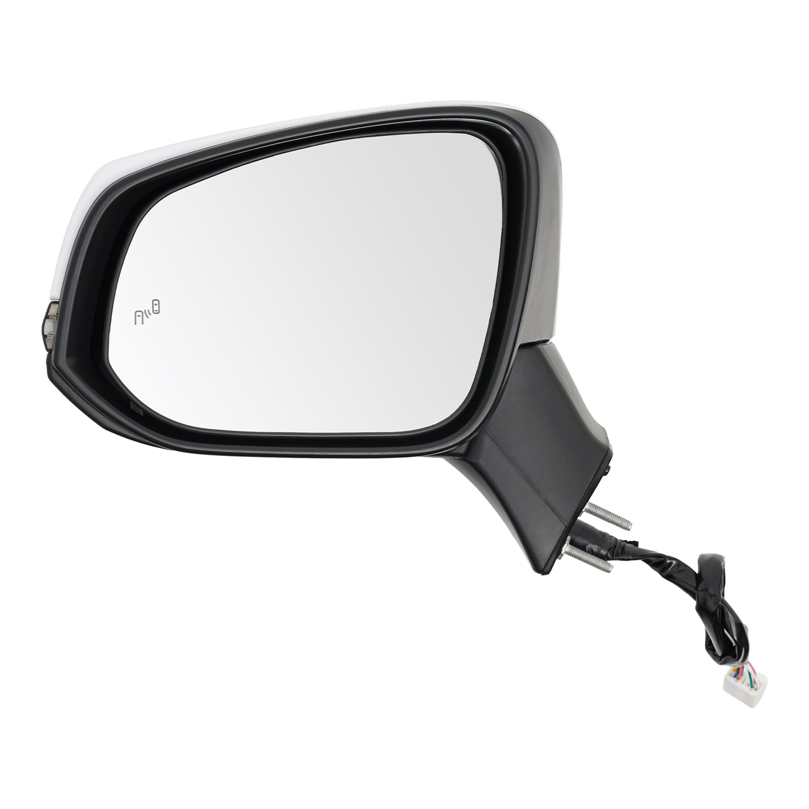 8 Pin Car Side Mirror for 2019-2024 Toyota RAV4 Power Heated Turn Lamp, Left Side Mirror, Driver Side Mirror