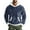 Navy #045, variant on Sherpa Mens Hoodie Flannel Thermal Long Sleeve Casual Hoodies Sweatshirts Warm Solid Color Weighted Pullover Fluffy Fuzzy Thick Winter Clothes with Pocket Purple M