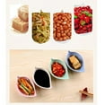 thumbnail image 4 of Miangastore Dipping Bowls Assorted Color Leaves Shape 6Pcs 4.3x2.8x1In, 4 of 8