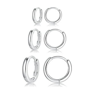 Clip On Spring Hoop Earrings For Non-Pierced Ears - Foto 3