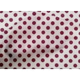 thumbnail image 4 of oneOone Tissu Popeline de Coton Tissu à Pois BTY 42 Pouces de Large, 4 of 4