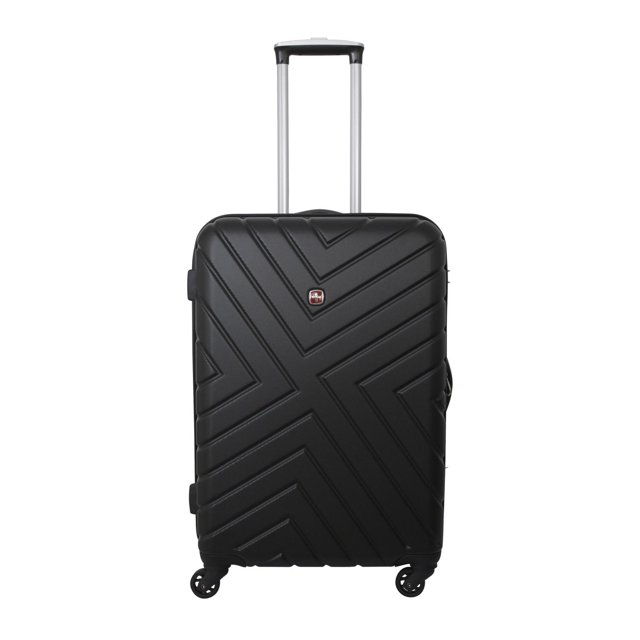 Maleta de Viaje para Facturar Swiss Gear, Spinner X, Modelo Rígido, 27.5", SW49400202177, Color Negr