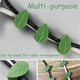 thumbnail image 2 of Cateissary Clips para plantas de vid, hoja de ratán, plantación, escalada, montado en la pared, flor, fijación vegetal, accesorio de abrazadera Decoración del hogar 20 piezas/juego, 2 of 6