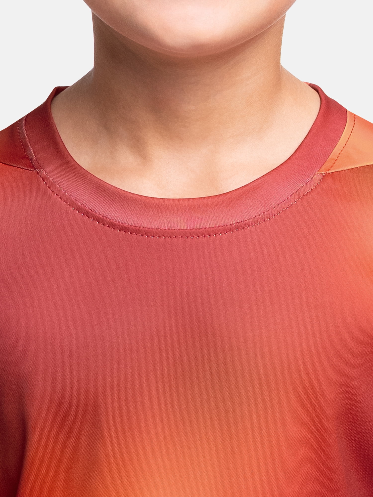 Athletic Works Boy's Short Sleeve Core Active T-Shirt 2-Pack, Sizes 4-18 & Husky