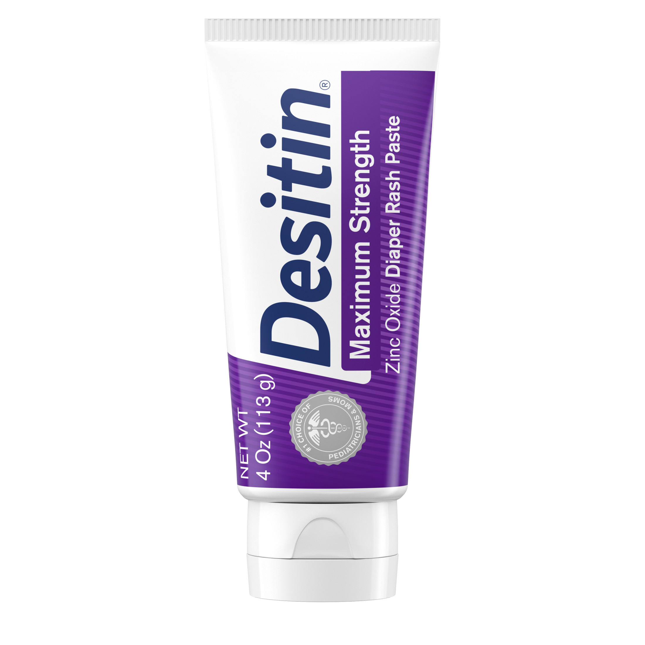 Desitin Maximum Strength Baby Diaper Rash Cream, Butt Paste with Zinc Oxide, 4 oz - image 3 of 11