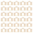 thumbnail image 1 of 30 piezas de puertas de jardín de hadas de madera, decoración de pared para ventanas, sin pintar, madera pintada a mano 67 cm, 1 of 8