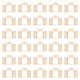 thumbnail image 1 of 30 piezas de puertas de jardín de hadas de madera, decoración de pared para ventanas, sin pintar, madera pintada a mano 67 cm, 1 of 8