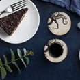thumbnail image 6 of FMSHPON Ocean Theme Giant Octopus Mythical Nautical Sea Monster Life Set of 4 Round Coaster for Drinks, Absorbent Ceramic Stone Coasters Cup Mat with Cork Base for Coffee Table Bar Decor, 6 of 6