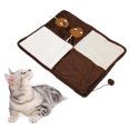thumbnail image 1 of Chat Griffoir Tapis, Chaton Quadrate Scratch Board Papier Scratch Résistance Sisal Naturel Drôle pour les Chats, 1 of 8