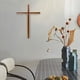 thumbnail image 1 of Iglesia Cruz Jesús Adoración cristiana Madera cristiana Colgante de pared religioso Crucifijo Estatuilla Estante decorativo Dormitorio Pascua Acción perfecl Cruz para colgar en la pared, 1 of 8