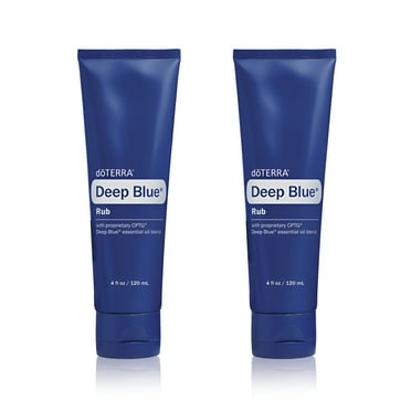 2 PACK New doT-ERRA Deep Blue Rub - Soothing Cream for Joints and Muscles  4 oz/ 120 ml