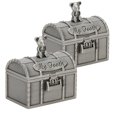 thumbnail image 4 of Zerodis Baby Tooth Treasure Chest Box Ornament Tooth Collection Box Retro For Necklace, 4 of 8