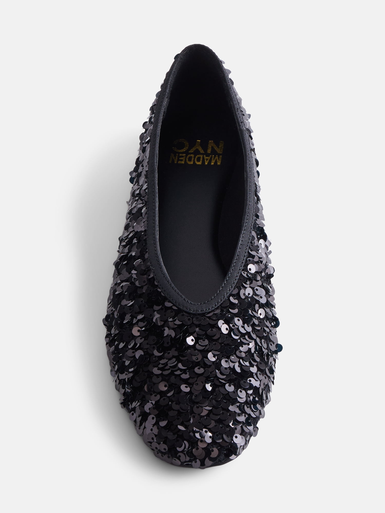 Madden NYC Women's Sequined Ballet Flats