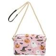 thumbnail image 2 of FORMRS Women Crossbody Purse with Chain Strap Vegan Leather Shoulder Handbag, Pink Halloween Ghosts, 2 of 7