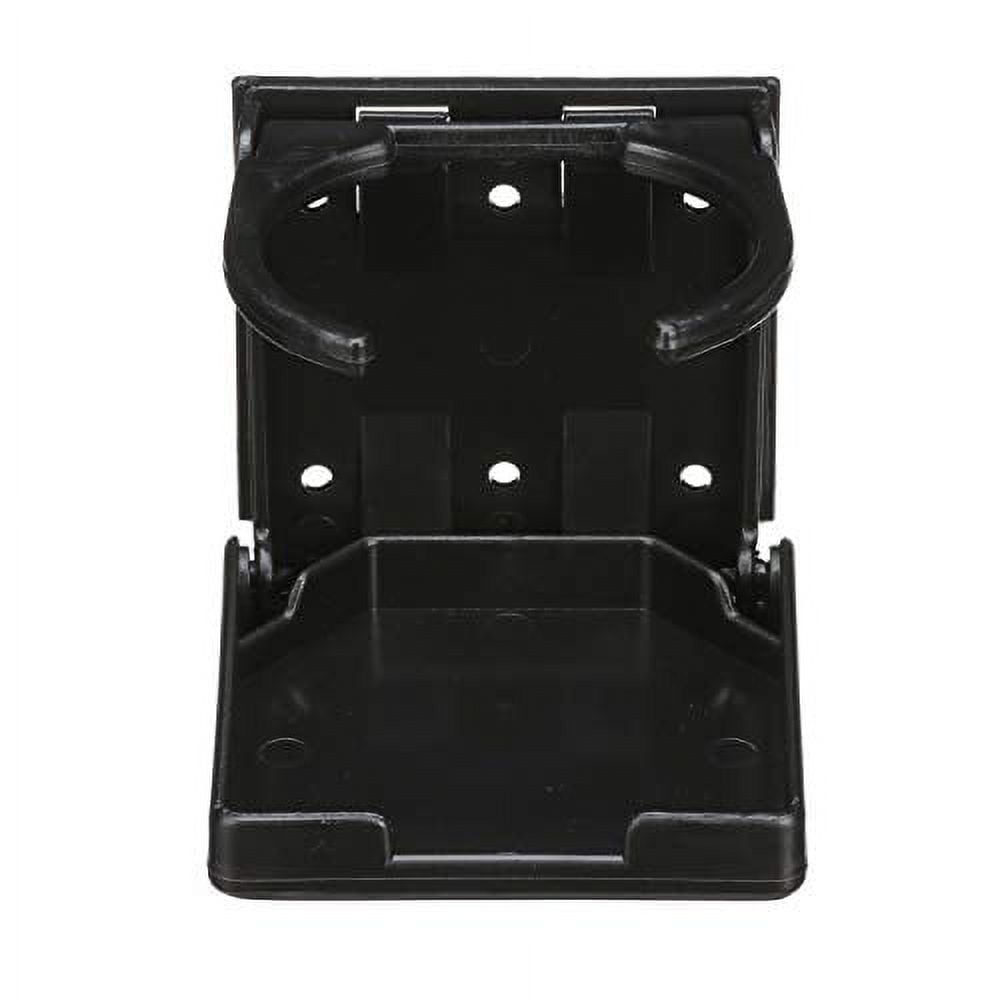 Attwood 11654-3 Black Drink Holders Fold Up