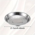 thumbnail image 3 of AMERTEER Heavy-Duty Stackable Dining Plates - Space-Saving Nesting Design  Rounded Edges for Safety  Elegant Modern Table Setting - Ideal for Home  Restaurants  Catering  BBQ  Breakfast -, 3 of 6