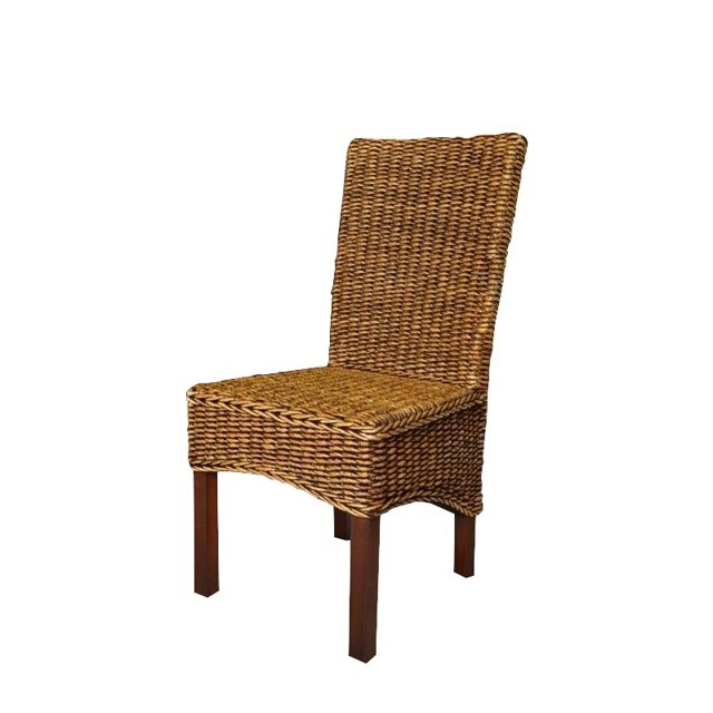 International Caravan Bali Gaby Woven Abaca Dining Chair