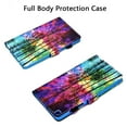 thumbnail image 4 of Allytech Slim Case for Samsung Galaxy Tab A 8.0" 2019 SM-T290 T295, PU Leather Folio Flip Multi Angle Viewing Stand Shockproof Cover for Samsung Galaxy Tab A 8.0 2019 T290, Forest, 4 of 5