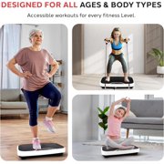 Hurtle HURVBTR36 Vibration Plate Machine for Home Body Exercise Workout Training