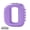 Purple, variant on Mini Vibrating Body Massager with Waist Strap, Type-C Rechargeable 10W Massage Ring, Black