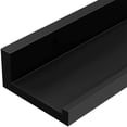 thumbnail image 5 of Wall Shelves Set of 3, Wooden Floating Shelves 15-Inch Long, Black, 5 of 8