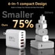 thumbnail image 4 of Bloque de carga Bustuny de 65 W USB-C PD y QC de 6 puertos para iPhone, 4 of 7