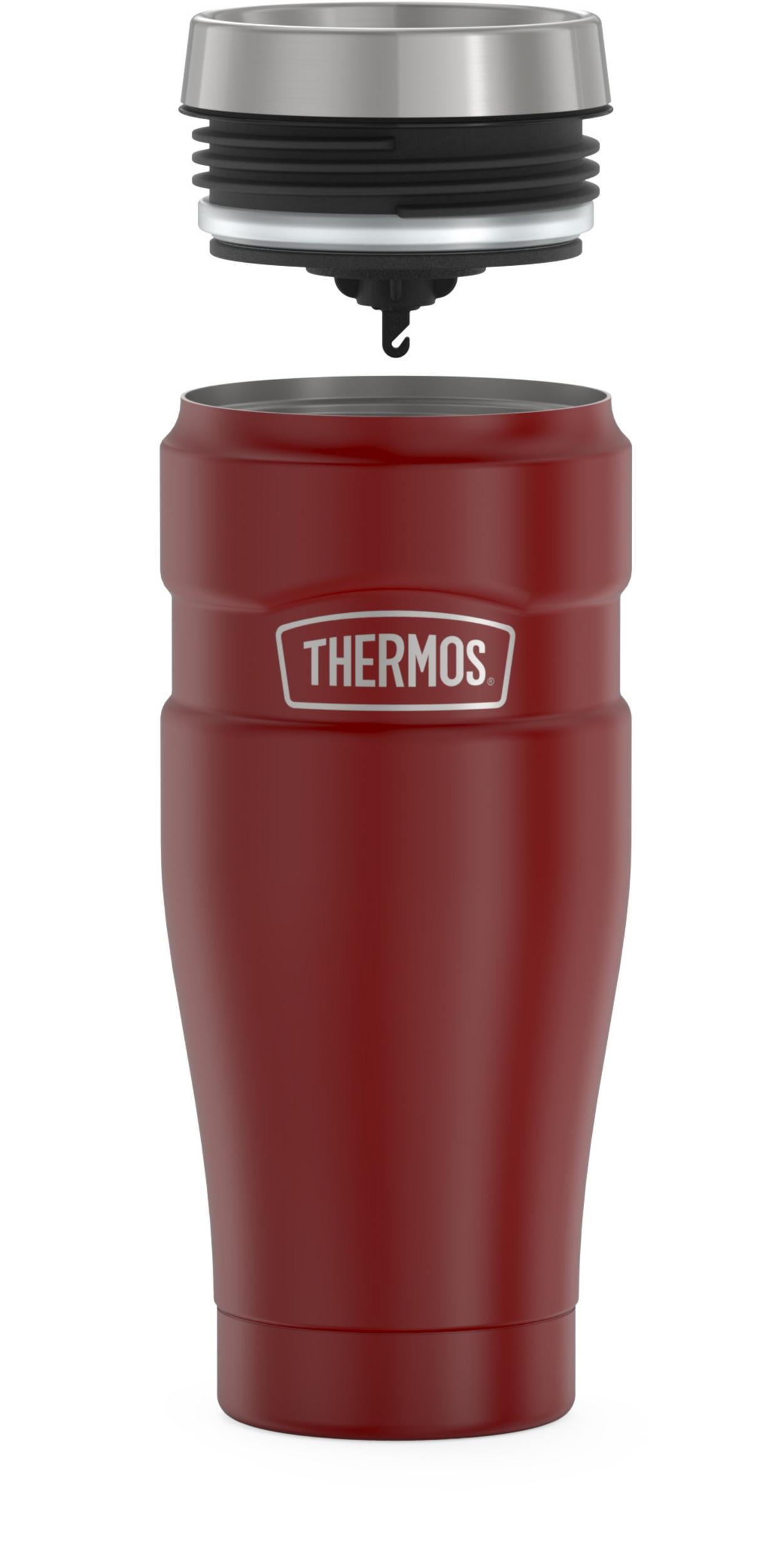 Thermos Stainless King Travel Tumbler, Red, 470 ml