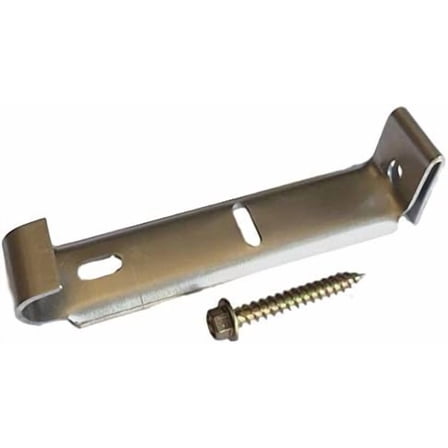 K-TEC 4 Inch Hidden Gutter Hanger Bracket with Screw (25 Pack)$$Hardware