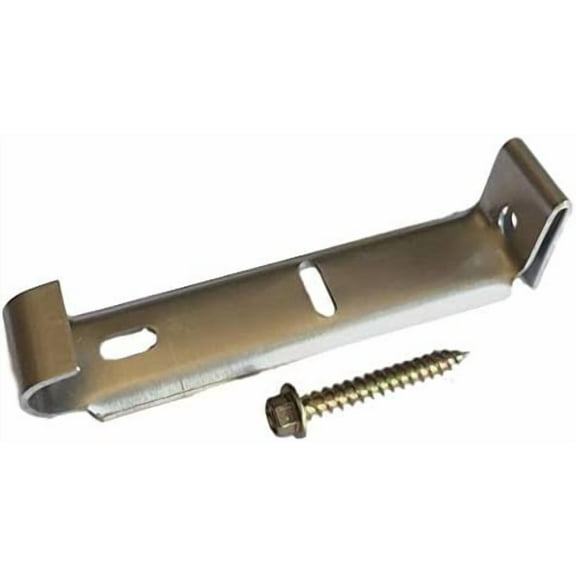 K-TEC 4 Inch Hidden Gutter Hanger Bracket with Screw (25 Pack)$$Hardware