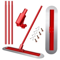 4-Section Concrete Float, 47.2×11.8 Assembly Length, Steel Portable, Concrete Float Tool, Adjustable Bull Float, Ideal for Garage, Pool Deck, Sidewalk