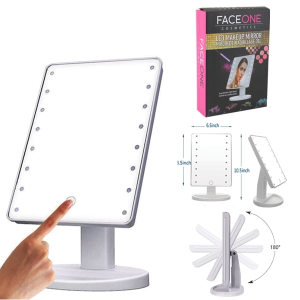 LED Lighted Makeup Mirror Adjustable Vanity Mirror Led Cosmetic Mirror