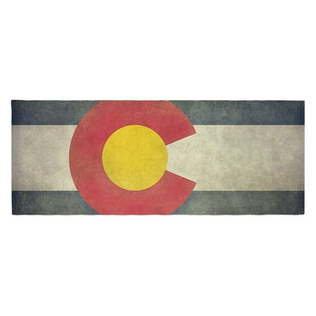 Bruce Stanfield State Flag of Colorado Bed Runner by Kess InHouse
