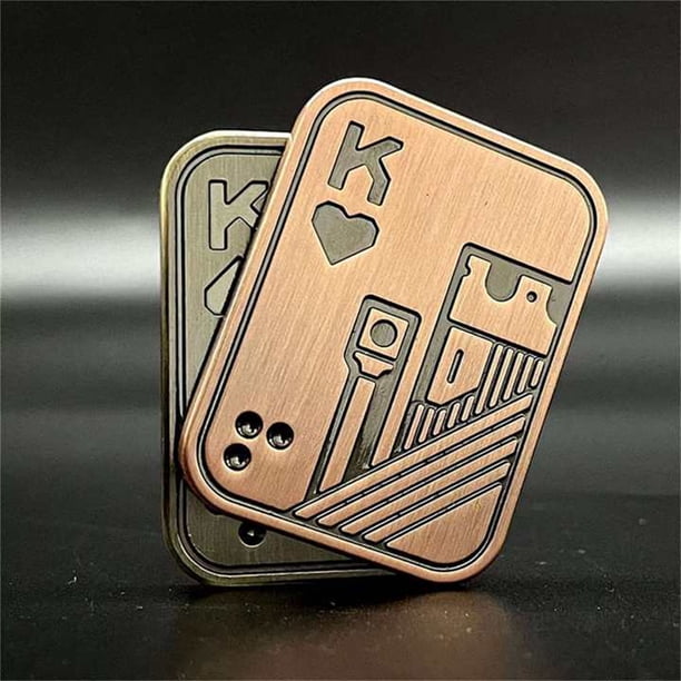 Naipes con control deslizante flotante, imanes de metal, tarjetas de empuje, imanes de metal, tarjetas de empuje, juguetes para adultos para reducir el estrés, diseñados para precisión