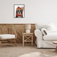 thumbnail image 4 of Stupell Industries Eclectic Happy Skiing Dog Black Framed Giclee Art, 11 x 14, by Fab Funky, 4 of 8