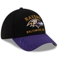 thumbnail image 3 of Men's New Era  Black/Purple Baltimore Ravens 2025 NFL Draft 39THIRTY Flex Hat, 3 of 5
